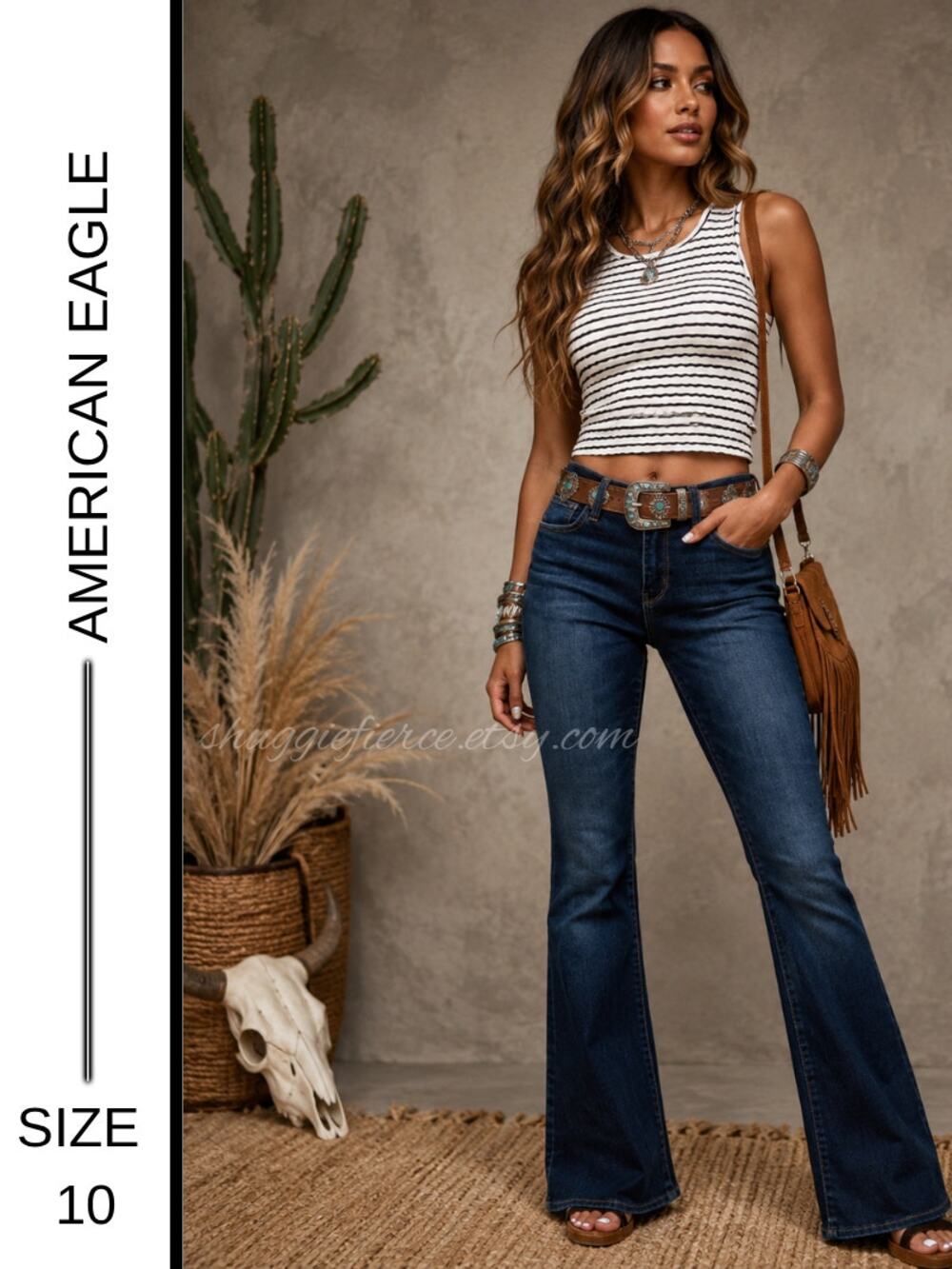 ✨ MSRP $69.95 | American Eagle Next Level Stretch High-Rise Flare | Size 10 ✨
